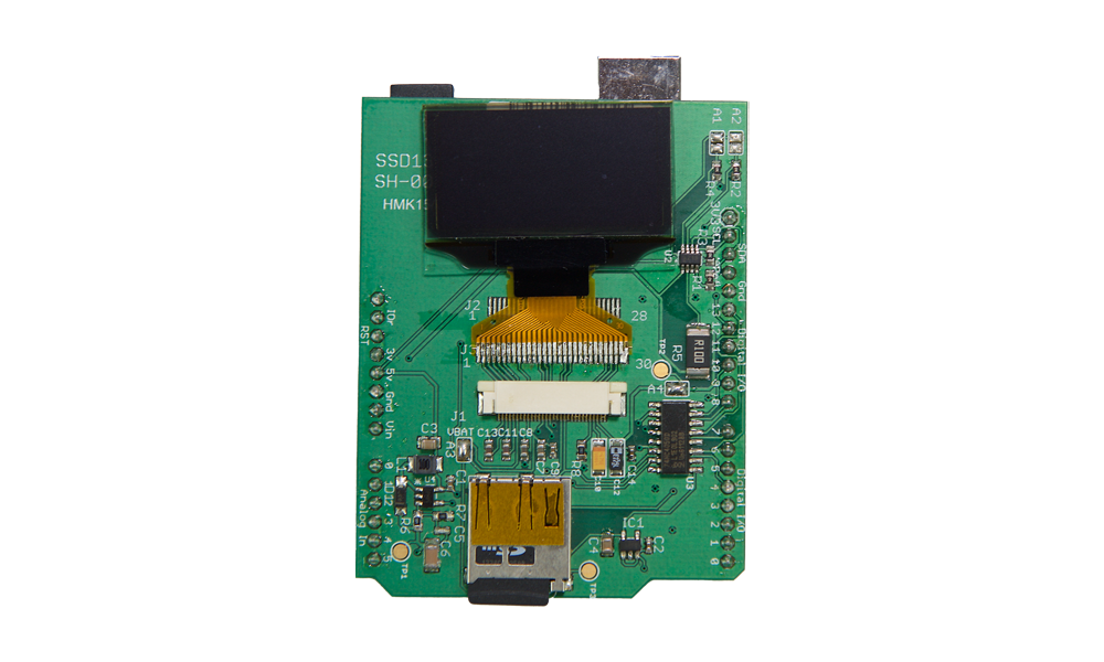 1 3 monochrome oled display densitron